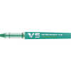 ROLLER PILOT V5 RECHARGEABLE A CRITURE FINE 0.3MM NIVEAU ENCRE LIQUIDE VISIBLE ACOLOGIQUE RAGULATEUR DABIT VERT