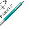 STYLO-BILLE PARKER VECTOR POIN TE M GB CORPS BLEU CANARD CT ENCRE BLEUE