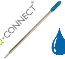 recharge-q-connect-stylo-bille-type-cross-largeur-moyenne-couleur-bleu