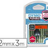 RUBAN DYMO D1 POLYESTER ADHASI F PERMANENT 12MMX3M NOIR/ORANGE RUBAN DYMO D1 POLYESTER ADHASI F PERMANENT 12MMX3M NOIR/ORANGE