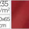 PAPIER CARTONNÉ LIDERPAPEL MÉT ALLISÉ TRAVAUX MANUELS AFFICHAGE 235G/M2 50X65CM UNICOLORE ROUGE PAPIER CARTONNÉ LIDERPAPEL MÉT ALLISÉ TRAVAUX MANUELS AFFICHAGE 235G/M2 50X65CM UNICOLORE ROUGE