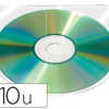 POCHETTE Q-CONNECT CD/DVD POLYPROPYLÈNE TRANSPARENT AUTO-ADHÉSIVE SANS RABAT SACHET 10 UNITÉS POCHETTE Q-CONNECT CD/DVD POLYPROPYLÈNE TRANSPARENT AUTO-ADHÉSIVE SANS RABAT SACHET 10 UNITÉS