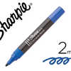 MARQUEUR SHARPIE PERMANENT M15 POINTE OGIVE 2MM COULEUR BLEU