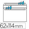 ENVELOPPE ACONOMIQUE C6 114X16 2MM 80G AUTOCOLLANTE COLORIS BLANC BOÎTE 500 UNITAS ENVELOPPE ACONOMIQUE C6 114X16 2MM 80G AUTOCOLLANTE COLORIS BLANC BOÎTE 500 UNITAS