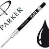 RECHARGE PARKER JOTTER GEL BAL L POINTE MOYENNE NOIR