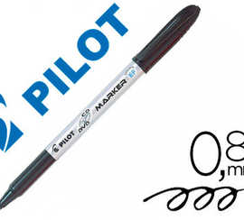 stylo-feutre-pilot-cd-marker-r-ecycla-acriture-large-0-8mm-spacial-cd-dvd-rasistant-eau-lumiere-coloris-noir