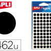 PASTILLE ADHASIVE APLI AGIPA D IAMETRE 8MM PERMANENTE COLORIS NOIR POCHETTE 462 UNITAS PASTILLE ADHASIVE APLI AGIPA D IAMETRE 8MM PERMANENTE COLORIS NOIR POCHETTE 462 UNITAS