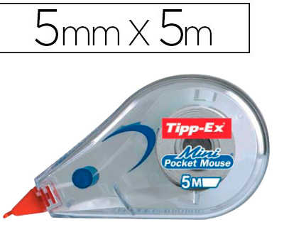 correcteur-tipp-ex-mini-pocket-mouse-d-vidoir-mini-ruban-5mmx5m-correction-instantan-e-corps-transparent