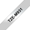 CASSETTE COMPATIBLE BROTHER TZE-SM931 HTE RESISTANCE NOIR MAT/ARGENT 12 MM/8 CASSETTE COMPATIBLE BROTHER TZE-SM931 HTE RESISTANCE NOIR MAT/ARGENT 12 MM/8