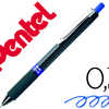 ROLLER PENTEL OH GEL K497 POINTE CONIQUE RÉTRACTABLE 0.7MM GRIP CAOUTCHOUC CLIP MÉTAL COULEUR BLEU ROLLER PENTEL OH GEL K497 POINTE CONIQUE RÉTRACTABLE 0.7MM GRIP CAOUTCHOUC CLIP MÉTAL COULEUR BLEU