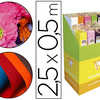 PAPIER CRAPON CLAIREFONTAINE D ENSITA CRÊPAGE 75% 40G/M2 50CMX2.5M COLORIS ASSORTIS VIFS ET PASTEL PAPIER CRAPON CLAIREFONTAINE D ENSITA CRÊPAGE 75% 40G/M2 50CMX2.5M COLORIS ASSORTIS VIFS ET PASTEL