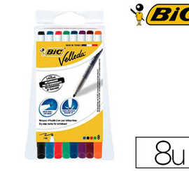 marqueur-bic-velleda-1721-effa-cable-pointe-ogive-1mm-encre-alcool-sans-odeur-corps-plastique-pochette-8-unitas