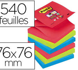 bloc-notes-post-it-recharges-z-notes-super-sticky-bora-bora-76x76mm-repositionnables-coquelicot-vert-bleu-6-blocs