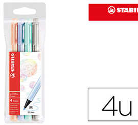 stylo-feutre-stabilo-pointmax-pointe-nylon-moyenne-traca-0-8mm-coloris-pastel-pochette-4-unitas