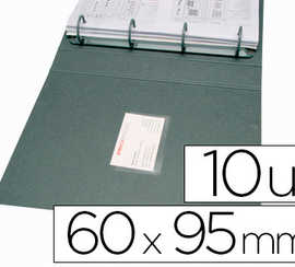 pochette-adh-sive-q-connect-po-lypropyl-ne-12-100e-tout-support-cartes-visites-60x95mm-transparente-sachet-10u