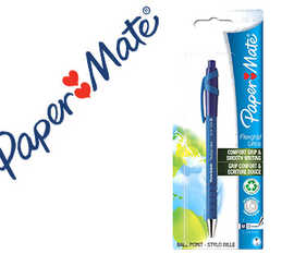 Stylo-feutre paper mate flair fine nylon pointe durable douce fine  résistante pression clip métal couleur rouge