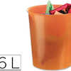 CORBEILLE APAPIER Q-CONNECT P LASTIQUE RASISTANT 16L 310X290MM COLORIS ORANGE TRANSLUCIDE CORBEILLE APAPIER Q-CONNECT P LASTIQUE RASISTANT 16L 310X290MM COLORIS ORANGE TRANSLUCIDE