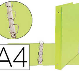 classeur-liderpapel-4-anneaux-ronds-25mm-a4-carton-remborda-pvc-coloris-vert-pistache