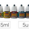 ENCRE VÉGÉTALE PÉBÉO COULEURS PRIMAIRES SET 5 UNITÉS X 45ML ENCRE VÉGÉTALE PÉBÉO COULEURS PRIMAIRES SET 5 UNITÉS X 45ML
