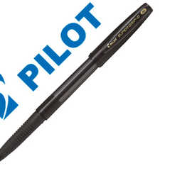 stylo-bille-pilot-super-grip-g-cap-pointe-moyenne-coloris-noir