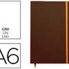 CARNET RHODIA WEBNOTEBOOK A6 9 X14CM COUVERTURE SIMILI CUIR TAUPE 192 PAGES 90G UNI ALASTIQUE MARQUE-PAGE ORANGE CARNET RHODIA WEBNOTEBOOK A6 9 X14CM COUVERTURE SIMILI CUIR TAUPE 192 PAGES 90G UNI ALASTIQUE MARQUE-PAGE ORANGE