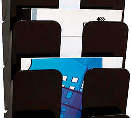 corbeille-murale-durable-flexi-plus-6-cases-a4-portrait-ouverture-en-v-kit-fixation-360x247x100mm-coloris-noir