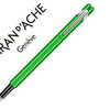 STYLO-PLUME CARAN D'ACHE 840 POP LINE PLUME MOYENNE CORPS ALUMINIUM COLORIS VERT CITRON FLUO AVEC ÉTUI STYLO-PLUME CARAN D'ACHE 840 POP LINE PLUME MOYENNE CORPS ALUMINIUM COLORIS VERT CITRON FLUO AVEC ÉTUI