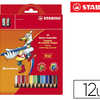 CRAYON COULEUR STABILO TRIO LO NG BOIS TRIANGULAIRE 175MM MINE LARGE SOUPLE 4MM TAILLE-CRAYONS OFFERT POCHETTE 12U CRAYON COULEUR STABILO TRIO LO NG BOIS TRIANGULAIRE 175MM MINE LARGE SOUPLE 4MM TAILLE-CRAYONS OFFERT POCHETTE 12U