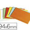 ATIQUETTE ESSELTE CARTON 250G/ M2 POUR DOSSIERS AZ TIROIRS 295X200MM SACHET BROCHABLE 10 PLANCHES 25 UNITAS