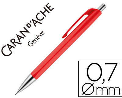 porte-mines-caran-d-ache-884-infinite-0-7-mm-coloris-rouge