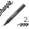 MARQUEUR SHARPIE PERMANENT M15 POINTE OGIVE 2MM COULEUR NOIR