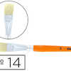 BROSSE PLATE CLAOPÂTRE N°14 SO IE DE PORC BOIS FSC VERNIS PROTECTEUR BROSSE PLATE CLAOPÂTRE N°14 SO IE DE PORC BOIS FSC VERNIS PROTECTEUR