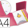 CLASSEUR LIDERPAPEL 2 ANNEAUX 15MM A4 245X315MM POLYPROPYLÈNE TRANSLUCIDE DOS 17MM COLORIS FROSTY ROUGE CLASSEUR LIDERPAPEL 2 ANNEAUX 15MM A4 245X315MM POLYPROPYLÈNE TRANSLUCIDE DOS 17MM COLORIS FROSTY ROUGE