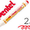 MARQUEUR PENTEL EFFAÇABLE TABLEAU BLANC POINTE OGIVE TRACÉ 2MM ENCRE FAIBLE ODEUR COLORIS ASSORTIS 4 UNITÉS