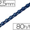 ANNEAU PLASTIQUE ARELIER FELL OWES DOS ROND CAPACITA 80F 12,5MM DIAMETRE 300MM LONGUEUR COLORIS BLEU BOÎTE 100 UNITAS ANNEAU PLASTIQUE ARELIER FELL OWES DOS ROND CAPACITA 80F 12,5MM DIAMETRE 300MM LONGUEUR COLORIS BLEU BOÎTE 100 UNITAS