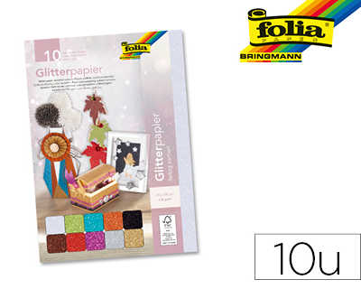 papier-paillet-folia-170g-m2-24x34cm-coloris-assortis-paquet-10-feuilles