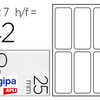 ATIQUETTE ADHASIVE APLI AGIPA BUREAU 25X50MM POCHETTE 42 UNITAS ATIQUETTE ADHASIVE APLI AGIPA BUREAU 25X50MM POCHETTE 42 UNITAS
