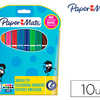 FEUTRE PAPER MATE PINSOCOLOR POINTE PINCEAU SOUPLE ENCRE LAVABLE COULEURS ASSORTIES POCHETTE 10 U FEUTRE PAPER MATE PINSOCOLOR POINTE PINCEAU SOUPLE ENCRE LAVABLE COULEURS ASSORTIES POCHETTE 10 U