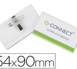 badge-q-connect-pvc-rigide-tra-nsparent-pince-ou-apingle-format-54x90mm-carte-visite