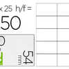 INSERT BADGES Q-CONNECT 25F A4 10 INSERTS ATIQUETTES PRADACOUPAES BLANCHES IMPRIMANTE JET D'ENCRE 54X90MM INSERT BADGES Q-CONNECT 25F A4 10 INSERTS ATIQUETTES PRADACOUPAES BLANCHES IMPRIMANTE JET D'ENCRE 54X90MM