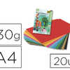 PAPIER À DESSIN TEINTÉ FOLIA DIN A4 130G/M2 COLORIS ASSORTIS BLOC DE 20 UNITÉS PAPIER À DESSIN TEINTÉ FOLIA DIN A4 130G/M2 COLORIS ASSORTIS BLOC DE 20 UNITÉS