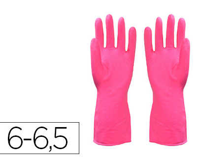 gant-m-nage-usage-quotidien-coloris-rose-sachet-1-paire-taille-6-6-5