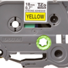 Brother TZES641 Ruban 18mm Noir/Jaune Brother TZES641 Ruban 18mm Noir/Jaune