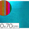 PLAQUE MOUSSE LIDERPAPEL MÉTALLISÉE 50X70CM 60G/M2 ÉPAISSEUR 2MM UNICOLORE BLEU CLAIR PLAQUE MOUSSE LIDERPAPEL MÉTALLISÉE 50X70CM 60G/M2 ÉPAISSEUR 2MM UNICOLORE BLEU CLAIR