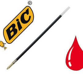 recharge-bic-stylo-bille-bic-4-couleurs-largeur-moyenne-coloris-rouge