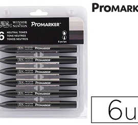 marqueur-professionnel-w-n-pro-marker-double-pointe-tons-neutres-gris-froid-noir-set-6-unitas