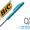 STYLO-BILLE BIC M10 ÉCRITURE M OYENNE 0.5MM ENCRE CLASSIQUE CLIP RETRACTABLE CÔTÉ STYLO COULEURS ASSORTIES BOÎTE DE 50U