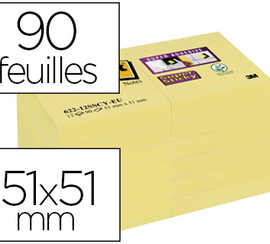 bloc-notes-post-it-super-stick-y-51x51mm-90f-repositionnables-coloris-jaune