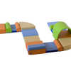 ENSEMBLE PSYCHOMOTRICITÉ 25 SUMO DIDACTIC MULTICOLORE 250X200X15CM ENSEMBLE PSYCHOMOTRICITÉ 25 SUMO DIDACTIC MULTICOLORE 250X200X15CM