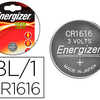PILE ENERGIZER MINIATURE APPAR EILS ALECTRONIQUES I.C.E. CR1616 3V BLISTER 1 UNITA PILE ENERGIZER MINIATURE APPAR EILS ALECTRONIQUES I.C.E. CR1616 3V BLISTER 1 UNITA
